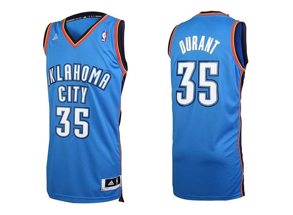 Camiseta NBA Swingman Kevin Durant Oklahoma (azul) - manelsanchez.com