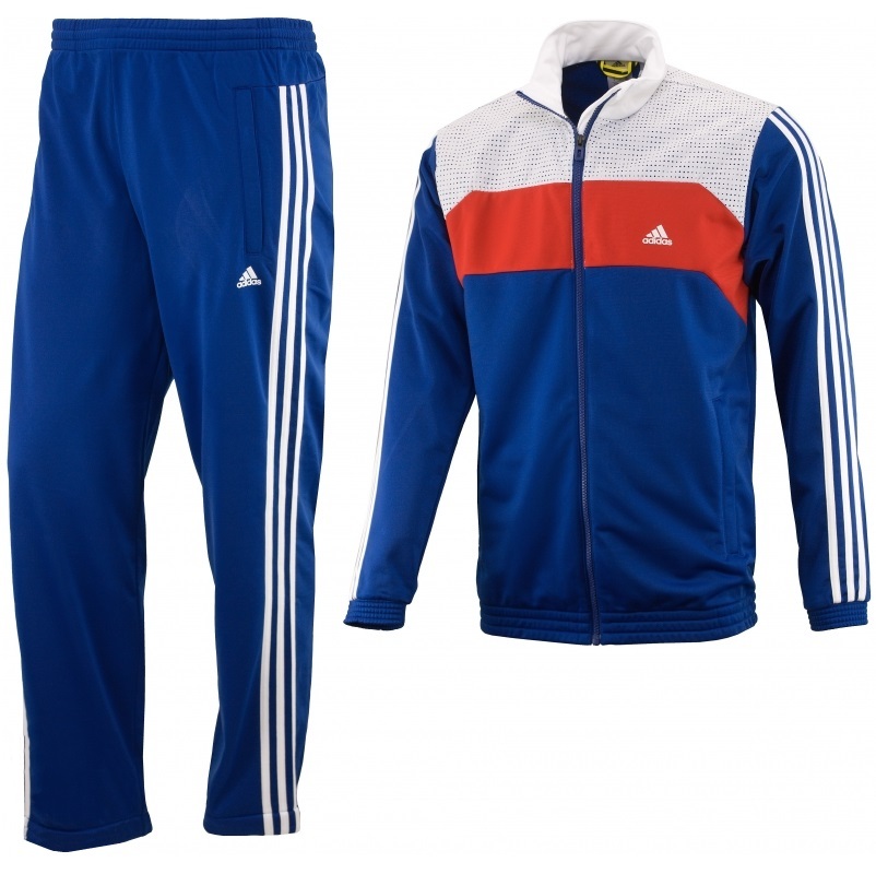 Adidas Chándal Train Kn OC (azul/blanco/rojo)