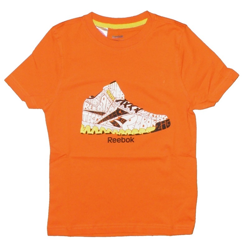 camisetas reebok naranja