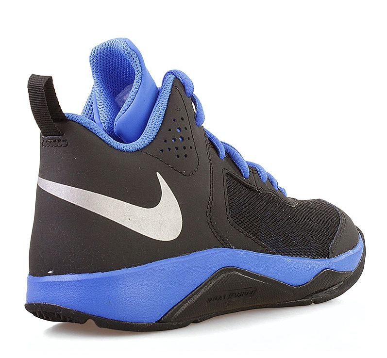 Buena suerte Hipócrita Funcionar Nike Dual Fusion BB (GS) (007/negro/azul/gris)