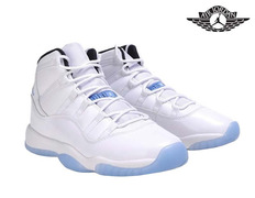 jordan retro 11 azul con blanco