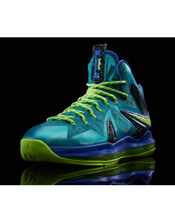 nike lebron 10 verde