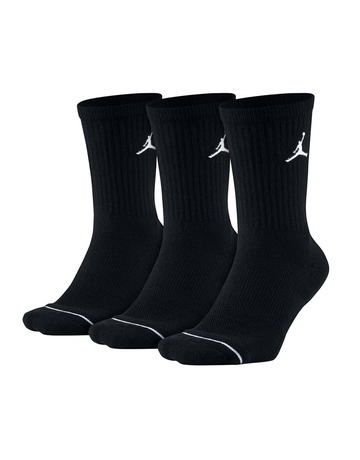 Jordan JUMPMAN CREW 3 PACK - Calcetines de deporte - black/negro 