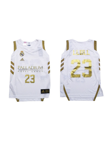 Camiseta Adulto LLULL #23# Real Madrid Basket (1ª equipación)