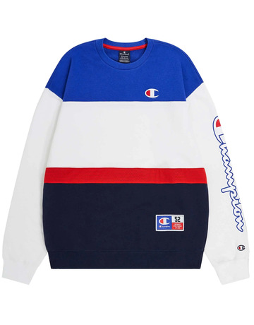 New Era NBA New York Knicks Colour Block Oversized Hoodie