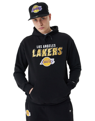 New era Los Angeles Lakers Script Joggers Black