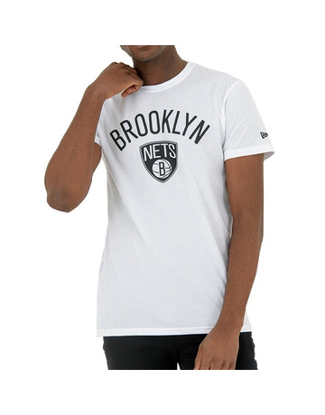 New Era Brooklyn Nets NBA Infill Logo T-shirt White 60357107