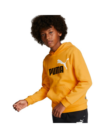 Sudadera Puma ESS+ Col Big Logo Kids Verde