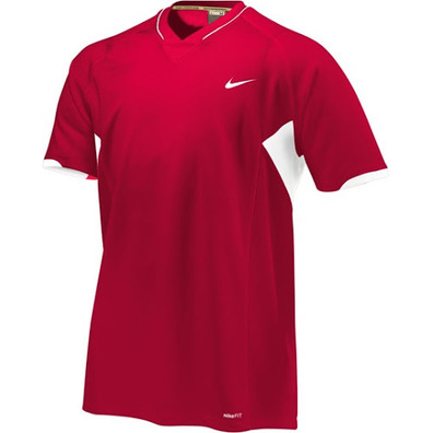 Nike Cubrecamiseta Kids SS Shooting Shirt (614/rojo)