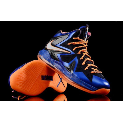 Lebron X P.S. Elite "Superhero" (400/azul/naranja/negro)