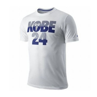 Camiseta Kobe 24 Pattern (100/blanco/azul)