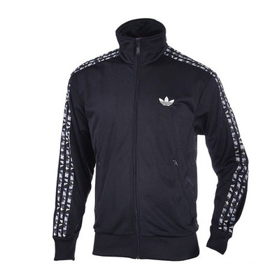 Adidas Chaqueta Firebird Camo-TT (negro)