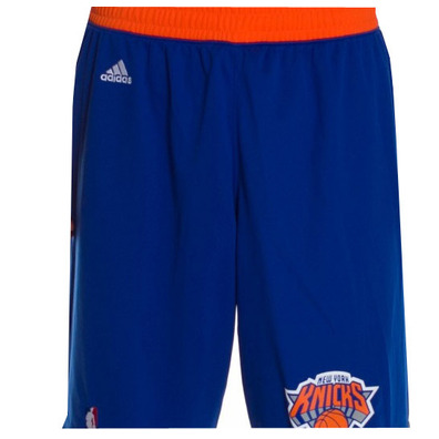 Adidas Short NBA Nicks (azul/naranja)