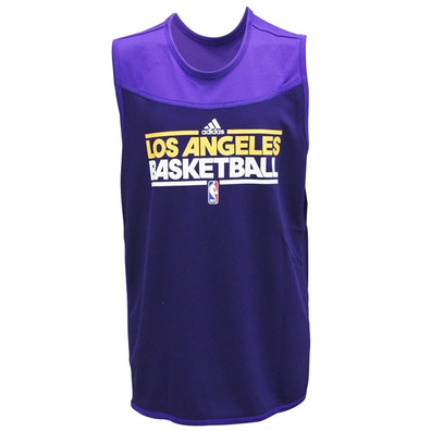 Adidas Camiseta Reversible Angeles Lakers (purpura)