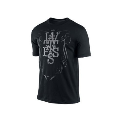 Camiseta Lebron Prem Witness (010/negra)