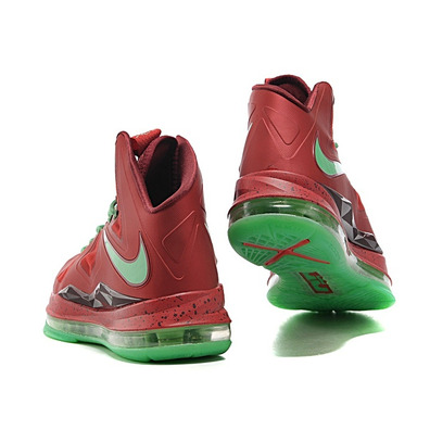 Lebron X "Christmas 2012" (600/rojo/verde)