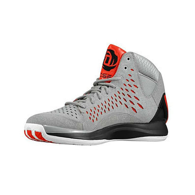 Adidas Derrick Rose 3 "Aluminium"(gris/rojo/negro)