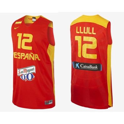 Camiseta Selección España Llull (600/rojo/amarillo)