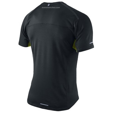 Nike Camiseta  Running Denier (negra)