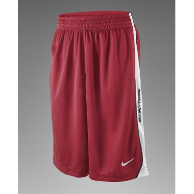 Nike Short Team Dri New Hustle (rojo/blanco)