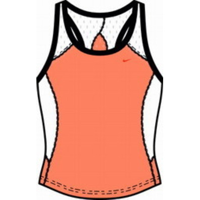 Camiseta Nike Tech Support Tank  (naranja)