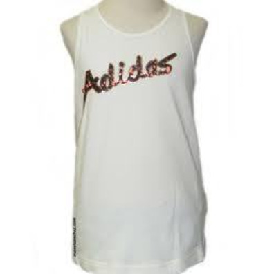 Adidas Camiseta Niña Y Girl Tank (blanco)