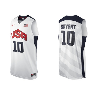 Camiseta Nike Réplica Bryant "USA" (100/blanco/navy/rojo)