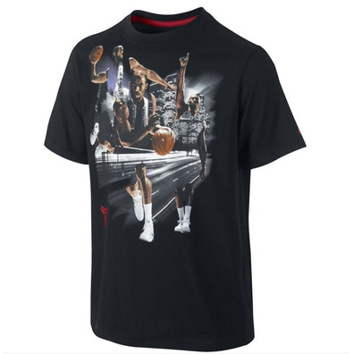 Kobe Dri-Fit "The City Of Angels" Niño (010/negro)