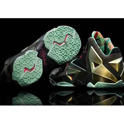 Lebron XI "King's Pride" (700/verde/oro/negro)