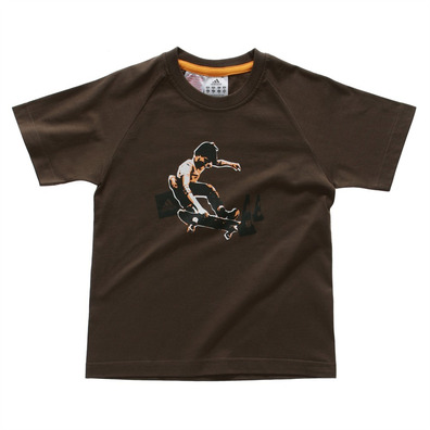 Adidas Camiseta Alive & Skating (marron)