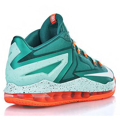 Air Max Lebron XI Low "Biscayne" (313/verde/blanco/naranja)