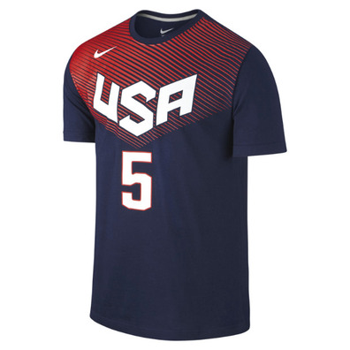 Camiseta Nike USA #5# Kevin Durant "Navy" (453/navy/rojo/blanco)