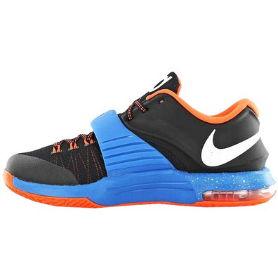 KD VII "OKC Away" (004/negro/azul/naranja/blanco)