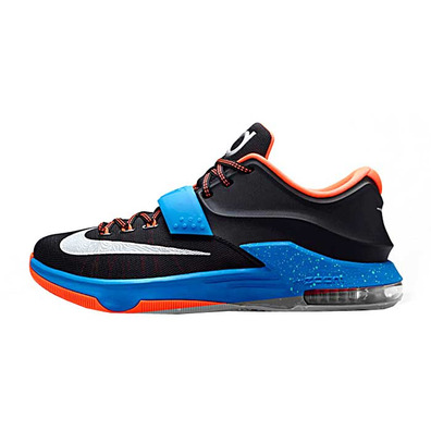 KD VII "OKC Away" (004/negro/azul/naranja/blanco)