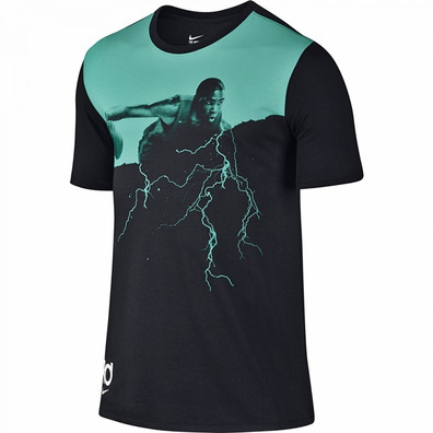 KD Camiseta "Alter Ego Tear" (405/turquesa/negro)