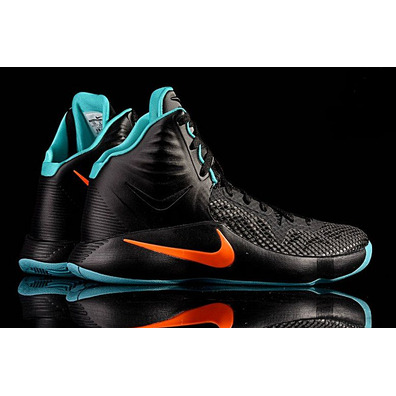 Nike Zoom Hyperfuse 2014 "Dusty Cactus" (080/negro/turquesa/naranja)