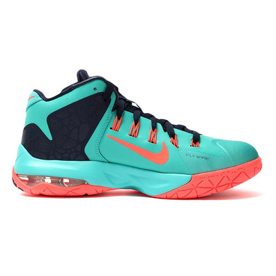 Lebron Ambassador VII "Sea Green" (484/turquesa/hot lava/navy)