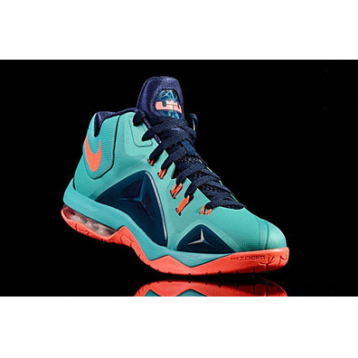 Lebron Ambassador VII "Sea Green" (484/turquesa/hot lava/navy)