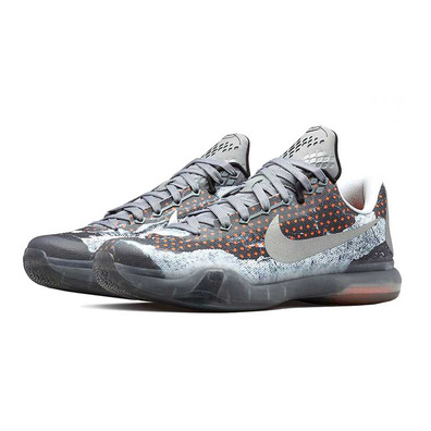 Kobe X "Pain" (001/tmbld grey/negro/silver/blanco)