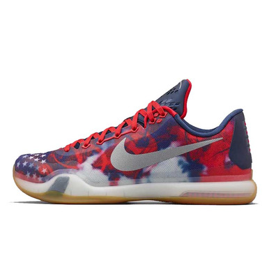 Kobe X "Independence Day" (604/university red/silver/photo blue)