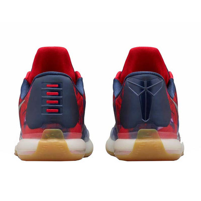 Kobe X "Independence Day" (604/university red/silver/photo blue)