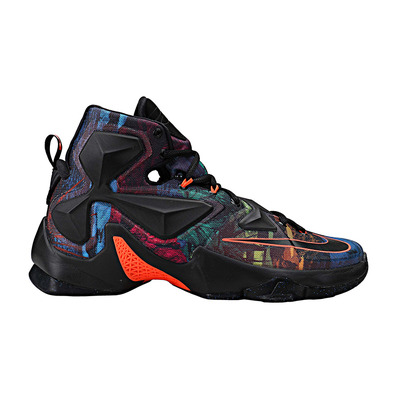 Lebron XIII "The Akronite Philosophy" (008/black/orange/blue lagoon)