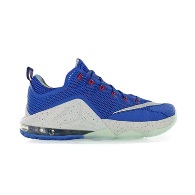 Lebron XII Low Limited "4TH July" (406/hypercobalt/gris/crimson)