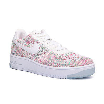 Wmns Air Force 1 Flyknit Low "Multicolor" (102/white/emerald/white)