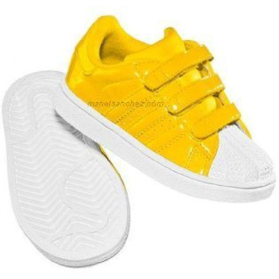 Inclinado Procesando Imposible Adidas Superstar 2 CFM I (amarillo/blanco)