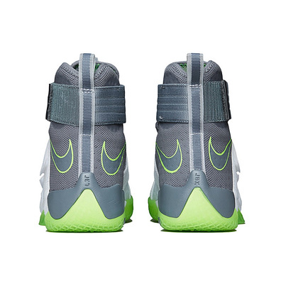 LeBron Soldier 10 SFG "Dunkman" (103/white/cool grey/elect green)