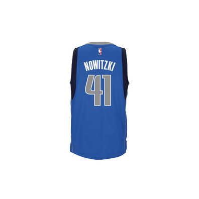 Adidas Camiseta Swingman Dirt Nowitzki Dallas Mavericks (azul)