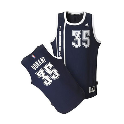 Camiseta NBA Swingman Kevin Durant #35# Oklahoma (navy/white)