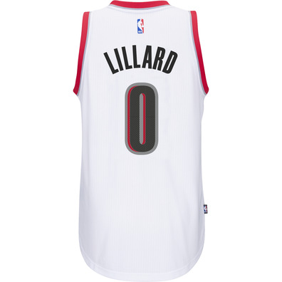 Adidas Camiseta Swingman Lillard Portland Trail Blazers (blanco)