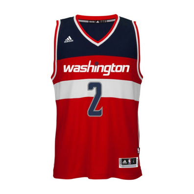 Adidas Camiseta Swingman John Wall Wizards (rojo/marino/blanco)